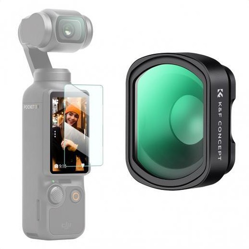 Filtro magnético de vidrio óptico HD multicapa 3 filtros Osmo Pocket K&F Concept - Imagen 89 de 109