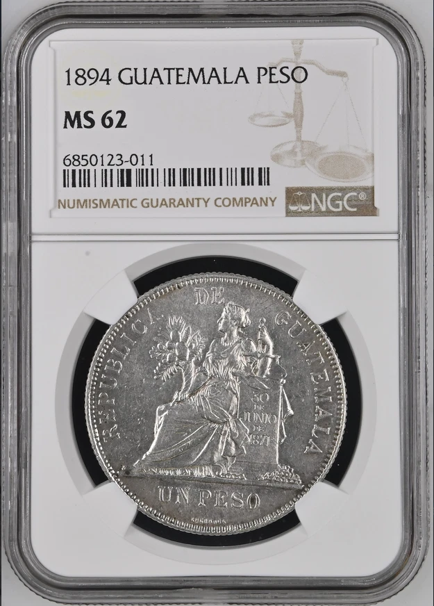 1894 1ペソ銀貨 エルサルバドル 【公式通販】