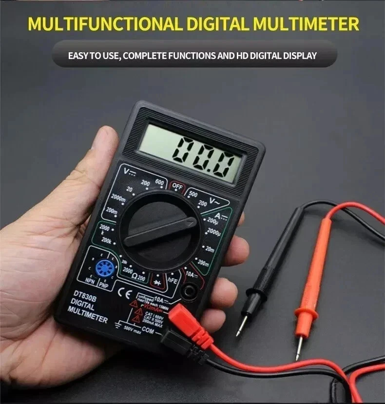 Digital Multimeter AC/DC Tester Meter Messgerät - Bild 3 von 4