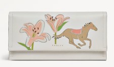 RADLEY MULTICOLOURED KENTUCKY DERBY LEATHER BIFOLD MATINEE PURSE WALLET LTD NEW!