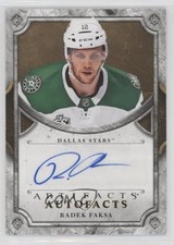 2018-19 Upper Deck Artifacts Autofacts Radek Faksa #A-RF Auto 13h2