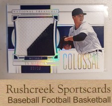 2023 National Treasures #CM-TM Ty Madden 3/10 Colossal Materials Holo Silver
