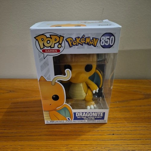 Funko Pop! Games #850 Nintendo Pokémon Dragonite 2021 Vinyl Figure In Box