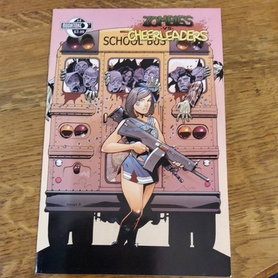 ZOMBIES VS CHEERLEADERS  #4 COVER A MOONSTONE 