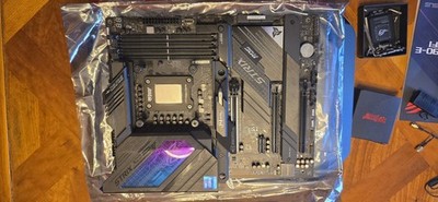  Asus  Z690-e WiFi Mobo  + Nzxt AiO No Fans Tested Working  No Cpu