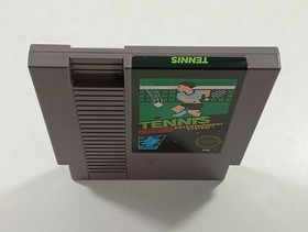 TENNIS NINTENDO NES PAL-FRA (VERSION ASD) - (BOITE ABIMEE - BOX DAMAGE)