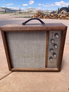Vintage 60's Sears Silvertone Model 1482 Guitar Tube Amp Working custom & modded