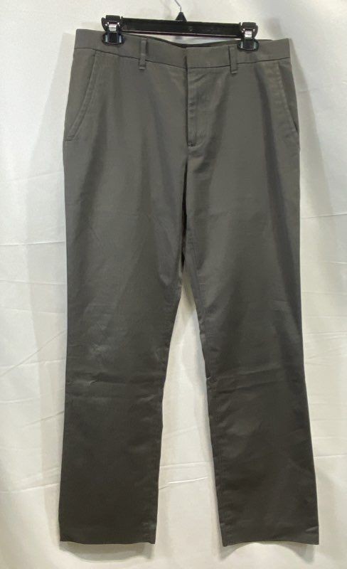 Bonobos Men's Gray Straight Leg Cotton Thursday Chinos Pants Sz 32x30