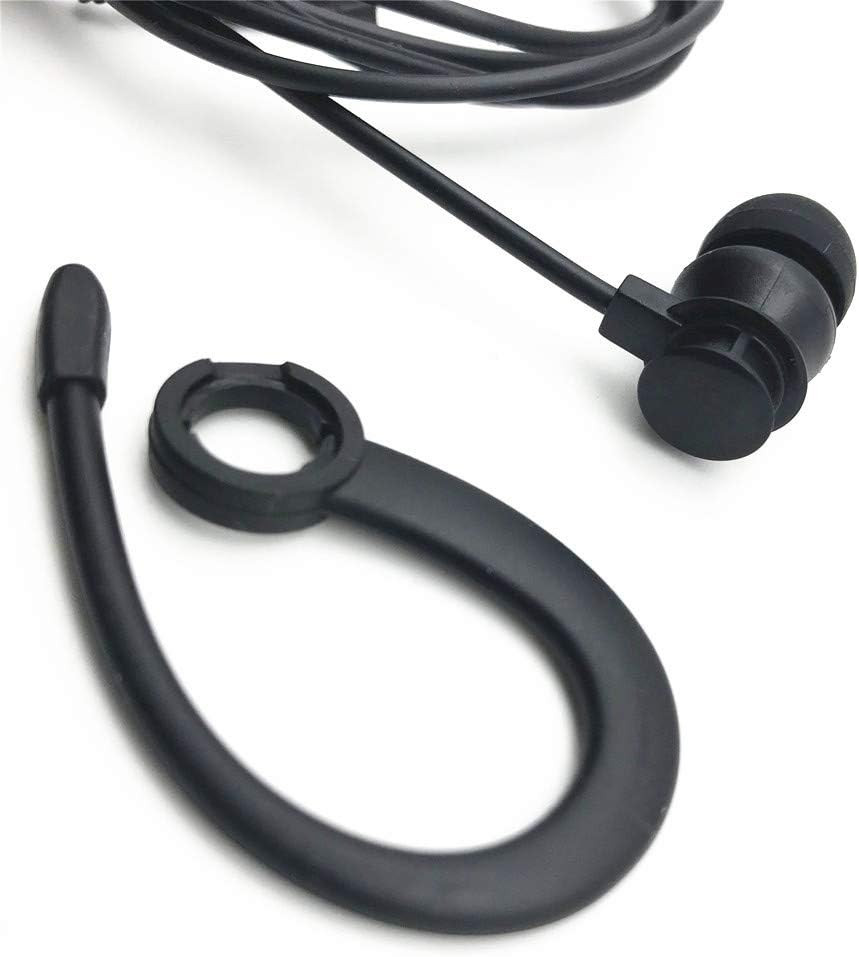 Single Side Earbud Headphones Stereo-To-Mono In-Ear Earphone Ear Hook Earpiece f