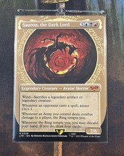 Magic the Gathering Lord of the Rings Showcase Sauron the Dark Lord MTG 0329