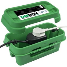 DRiBOX Small IP55 Weatherproof Outdoor Electrical Connection Box 25.5 x 14.1 x