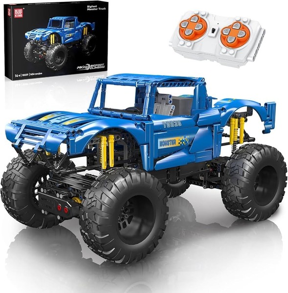 Mould King 18039 RC Monster Truck Bigfoot 1454 Klemmbausteine NEU OVP-image