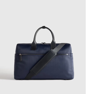 NWT QUINCE VOYAGE NYLON TRAVEL DUFFLE CARRYON CROSSBODY BAG NAVY MSRP $108