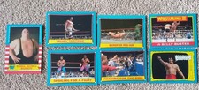 WWF Trading Cards Topps 1987 (Wrestling,WWE) 7 Karten