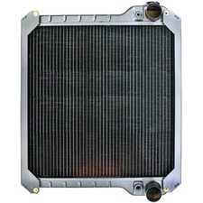 Radiator - Copper/brass With Metal Tank Fits Case Ih Mx100 Mx120 Mx135 135691a3