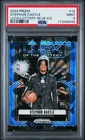 2024-25 PANINI PRIZM #12 STEPHON CASTLE LUCK/LOTTERY-BLUE ICE RC PSA 9 (SZS