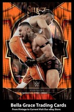 2023 Panini Select WWE Xyon Quinn #6 NXT 2.0 Orange Flash Prizms