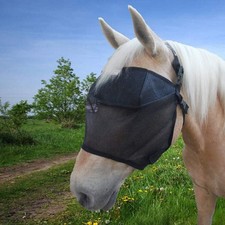EquiVizor 95 UV Eye Protection Full Standard Horse Fly Mask - Help with