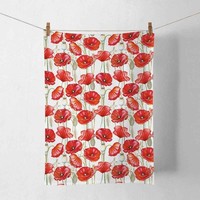 Geschirrtuch, KüChentuch Poppy All Over By Ambiente | Mohn