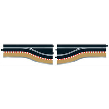 Image of Scalextric Pit Lane Track (Left Hand) - Includes Sensor