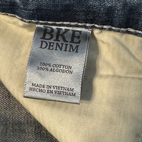 BKE Tyler Mens Denim Jeans 34/33 Relaxed Fit 21" Bootleg NWT - Picture 8 of 10