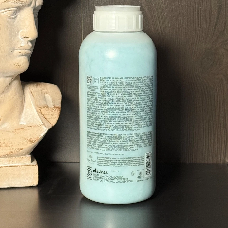 Davines MINU Illuminating Hair Mask 1000 ml / 33.8 oz NEW - Image 2 of 3