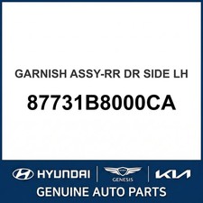 2013-2019 Hyundai Santa Fe Garnish Assembly-rear Dr Side Oem New 87731b8000ca