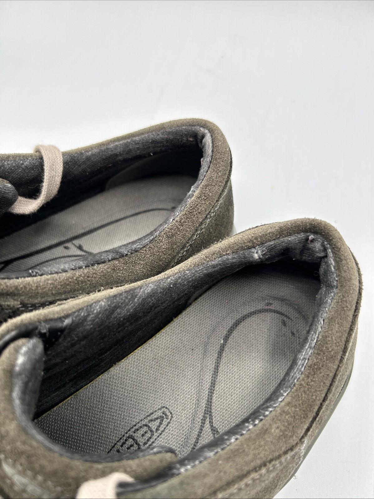 Scarpe stringate Keen Reisen da donna in camoscio grigio misura 8 5 1011443 Walk Trail