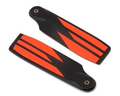 SAB Goblin 95mm ''S Line'' Carbon Fiber Tail Blades (Orange) [SABS95-O]