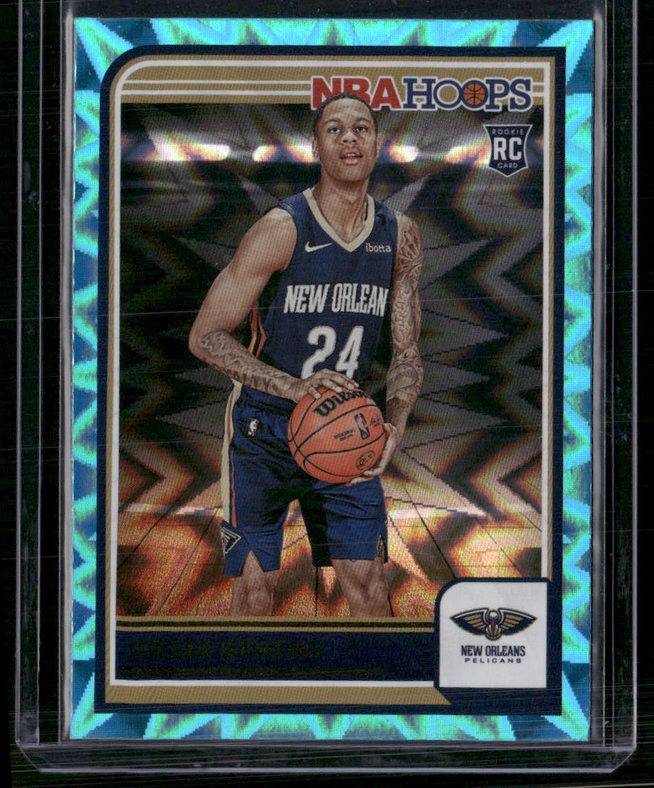 2023-24 Hoops #269 Jordan Hawkins Teal Explosion