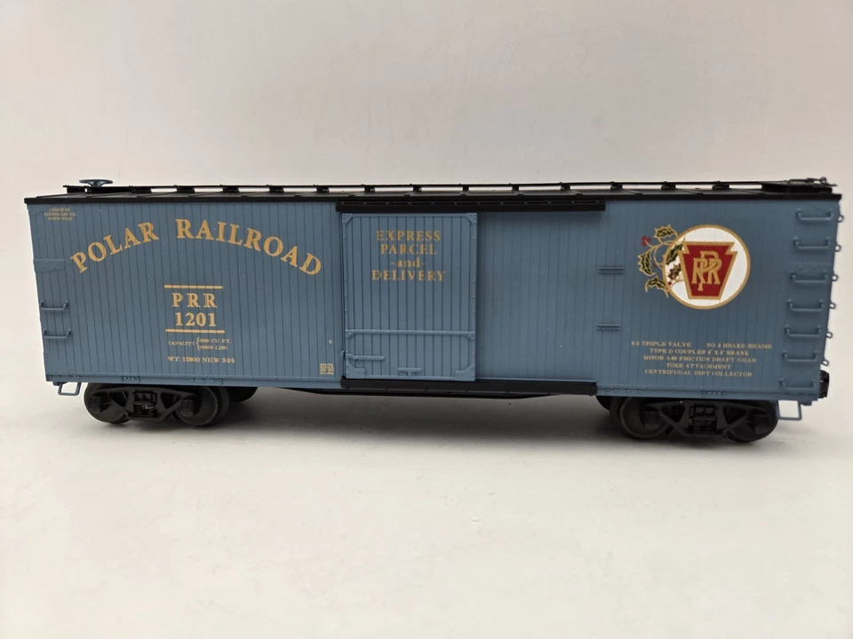 Lionel 6-27274 Polar Railroad Wood-Sheathed Box Car - O Gauge Christmas - Image 2 of 4