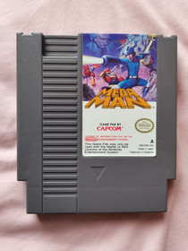 Mega Man 1 [Nintendo NES] PAL A UK. ORIGINAL Cartridge. Repro Box. RARE!!