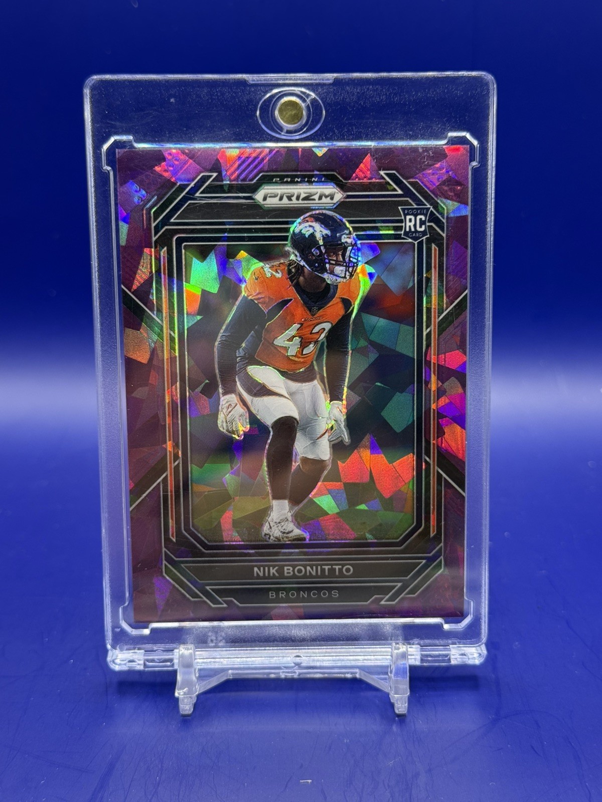 2022 Panini Prizm Nik Bonitto Purple Ice Prizm /225 Rookie RC