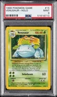 1999 POKEMON BASE SET UNLIMITED #15 VENUSAUR-HOLO PSA 9