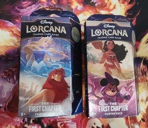 lorcana chapter 1 starter decks Lorcana: The First If youre new to trading card games Disney Lorcana - The First