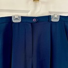 WOMEN'S NAVY POLYESTER DRESS PANTS - BY: CASUAL CORNER & CO-- WAIST : 30 INCHES — photo 2