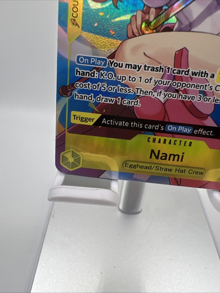 Nami OP08-106 SR Alt Art Two Legends OP-08 ONE PIECE English | eBay