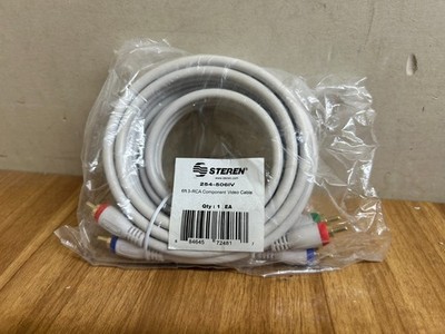 Steren 6ft 3-RCA Component Video Cable