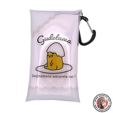 NEW Marimocraft Gudetama Clear Multi-Case Small Turning W6 x H11 x D2cm SRTZ-055
