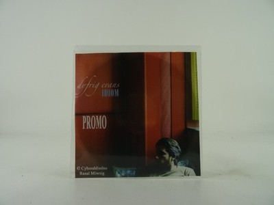 DYFRIG EVANS IDIOM (A74) 1 Track Promo CD Single including Picture Sleeve 