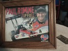 Paul Romine Signed 8x10 Framed Color Photo IHRA Champion Auto Racing Driver