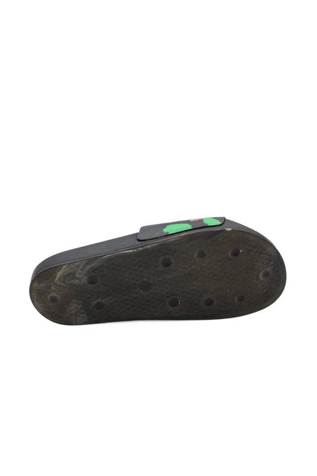 Stella McCartney Niños Unisex Niños Monograma Diapositivas Negro Talla 5 Foto 4 de 4