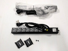 Middle Atlantic PD-715SC-NS-3 7 Outlet 15A Slim Power Strip 3-ft 0.9m cord