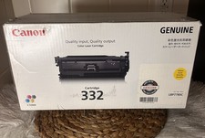 Canon Genuine 332 Color Toner Cartridge for Laser Printer Yellow LBP7780C New
