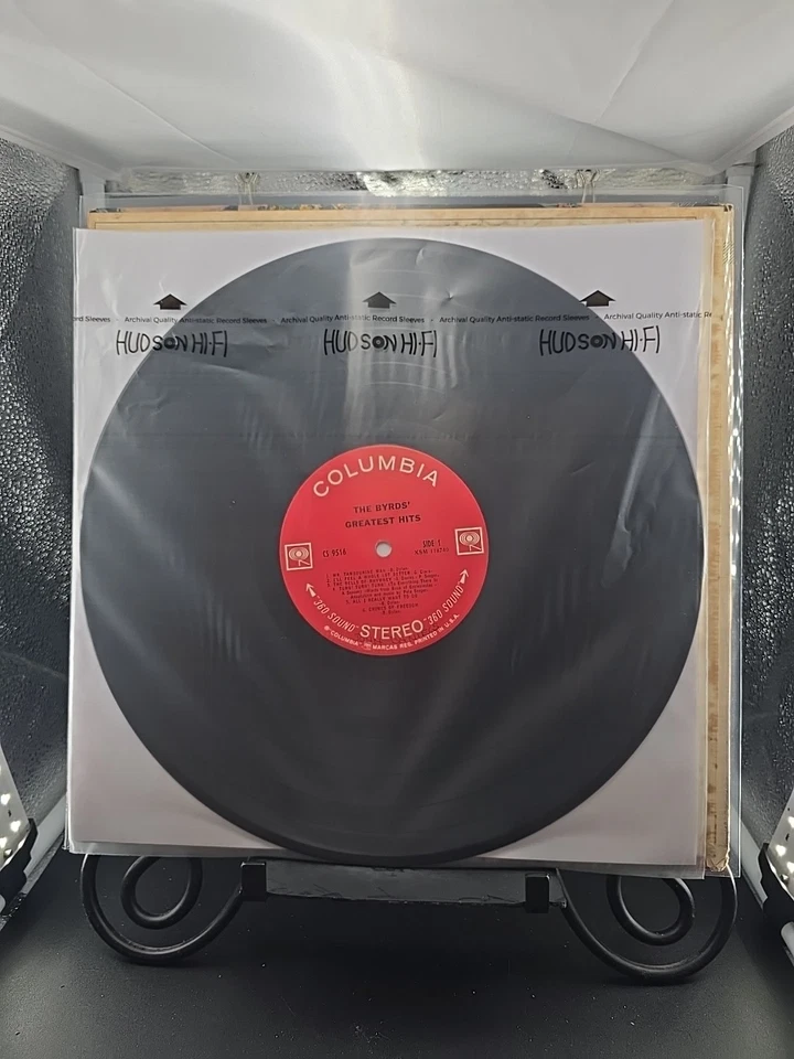 The Byrds Greatest Hits LP Columbia  Records 1967 Original Santa Maria VG+/VG+ - Image 3 of 4