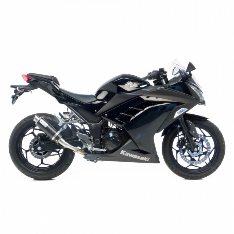LEOVINCE EXHAUST GP CORSA FIT ON KAWASAKI NINJA 250 R 13-16
