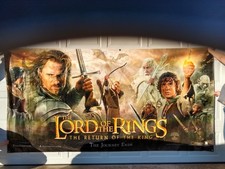 2003 Lord Rings Return Of The King 5&rsquo; X 10&rsquo; Vinyl Theater Banner!!