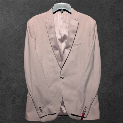 J. Ferrar Stretch Slim Fit Blush Evening Edition Tuxedo Jacket 42 LNG