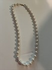 Single Strand White Bead Necklace — photo 1