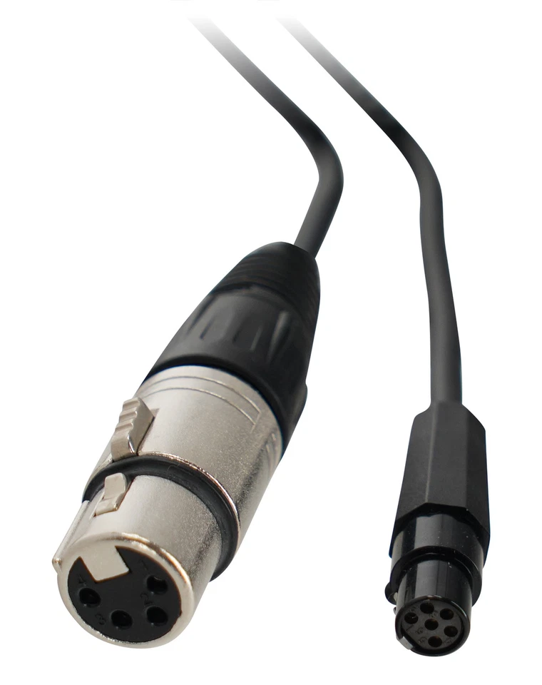Audio Technica BPCB5 Replacement 6-pin to 4-pin XLRF Cable for BPHS2a All Models - Image 3 of 4